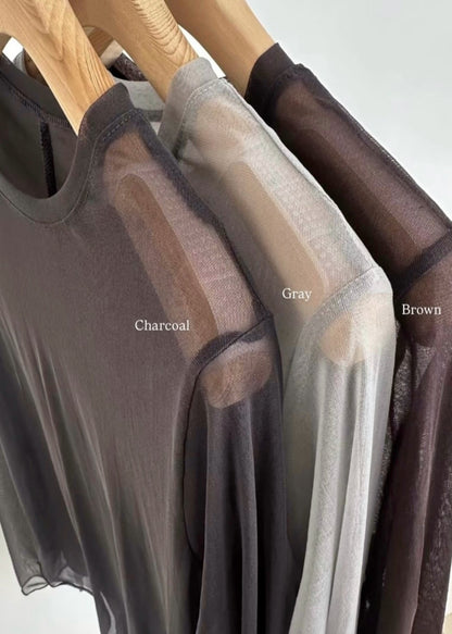 See through layering top
