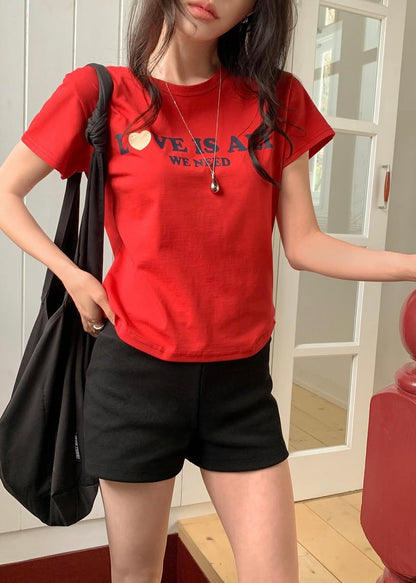 Canvas mini shorts