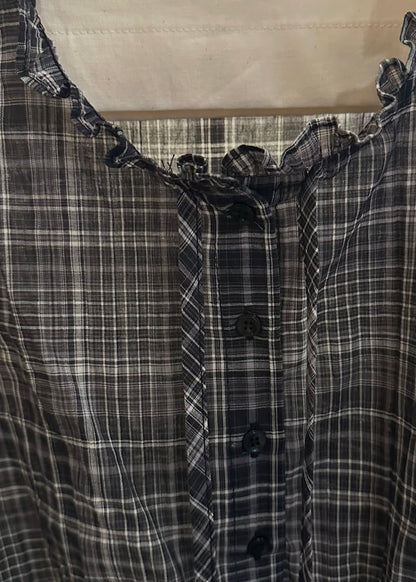 Ruffle ribbon blouse