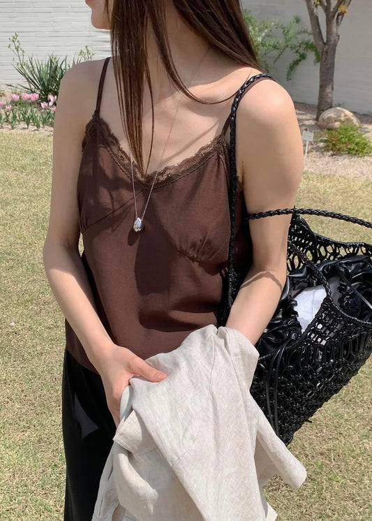 V-neck tencel camisole