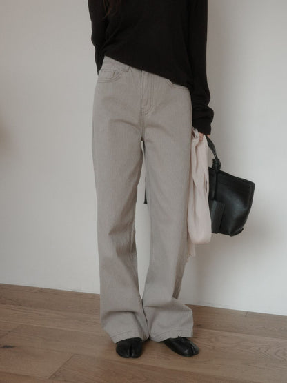 Pit pattern loose straight pants