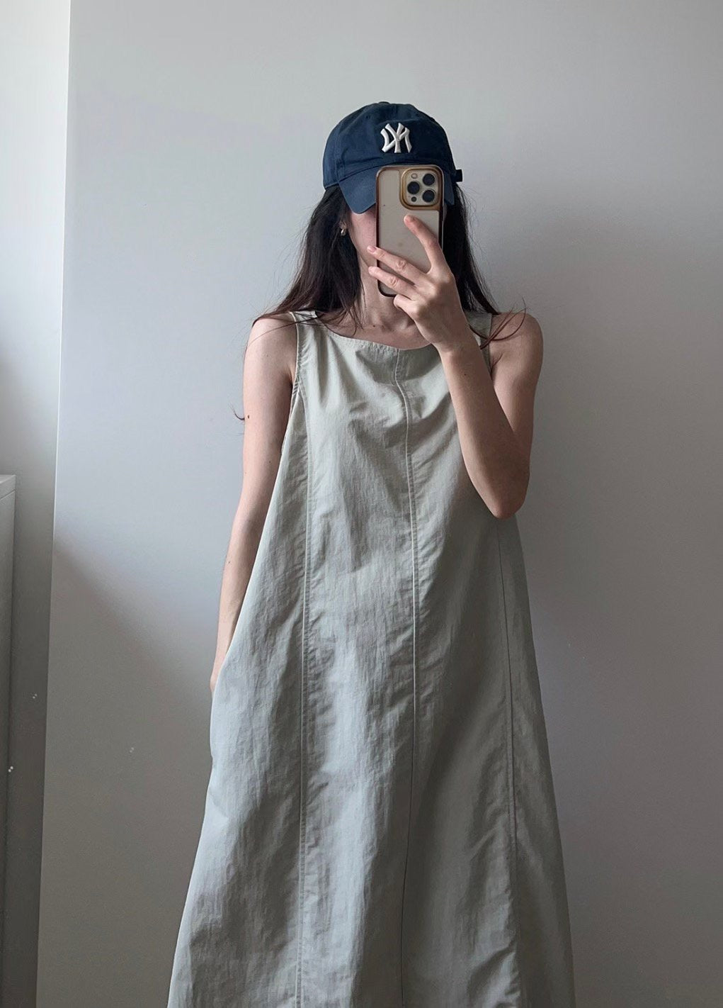 A-shape resort dress