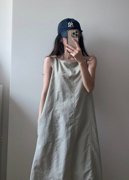 A-shape resort dress