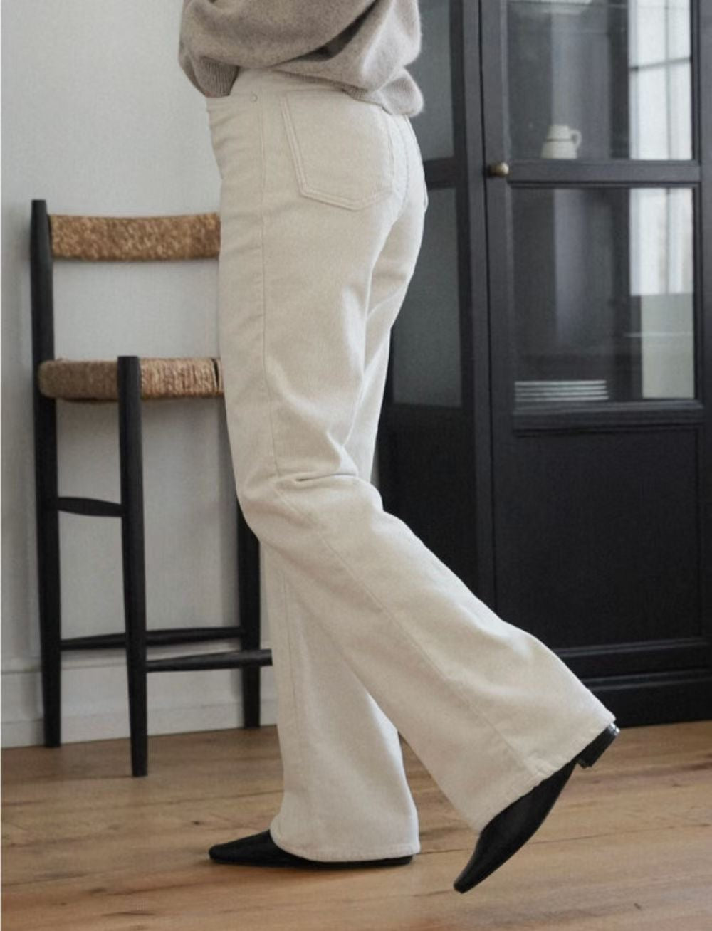 Corduroy bell bottom jeans