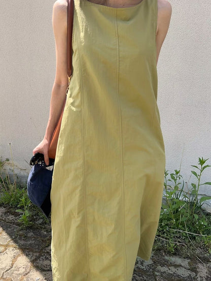 A-shape resort dress