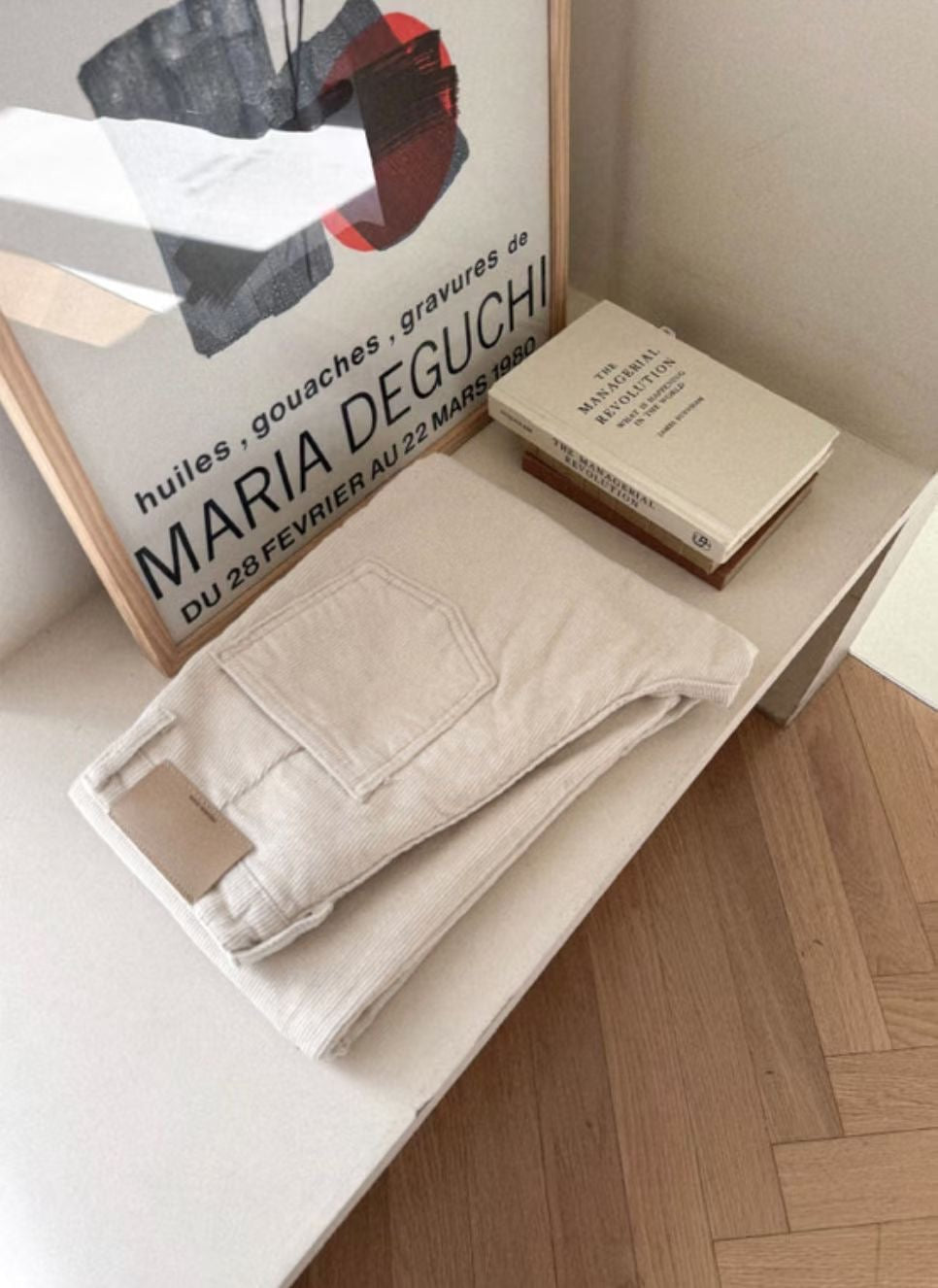 Corduroy bell bottom jeans