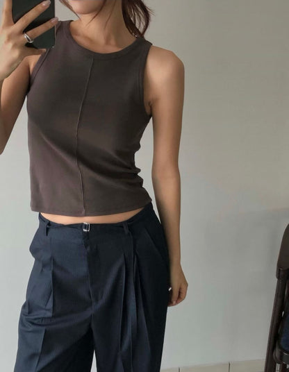 Middle seam tank top