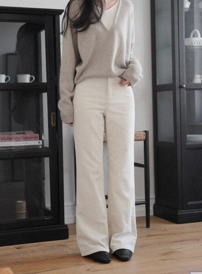 Corduroy bell bottom jeans